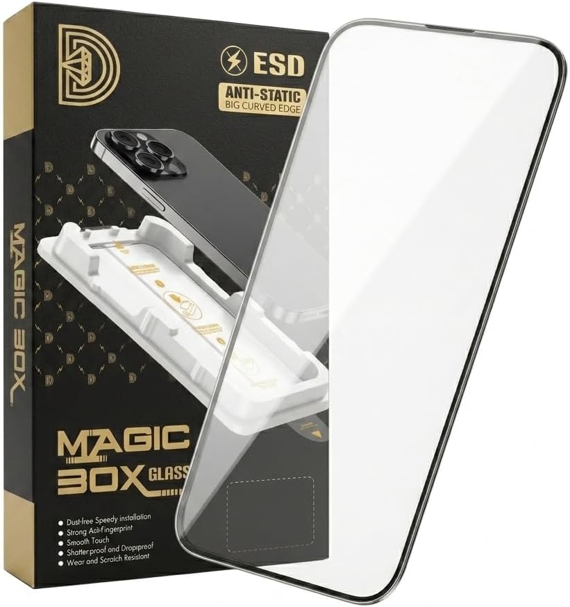 ESTILLO GEAR - Screenprotector voor iPhone, Gehard Glas