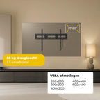 ESTILLO GEAR Vaste TV-beugel voor 37-80″ TV's | Max 50 kg