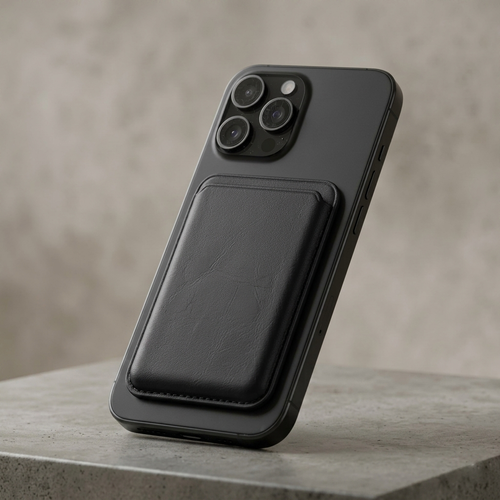 ESTILLO Gear Magnetische Pasjeshouder | Compatibel met iPhone, Geschikt voor 2-3 pasjes