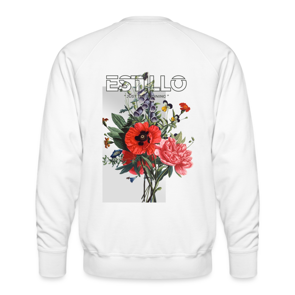 F/W Estillo Wear Bouquet Sweater - white