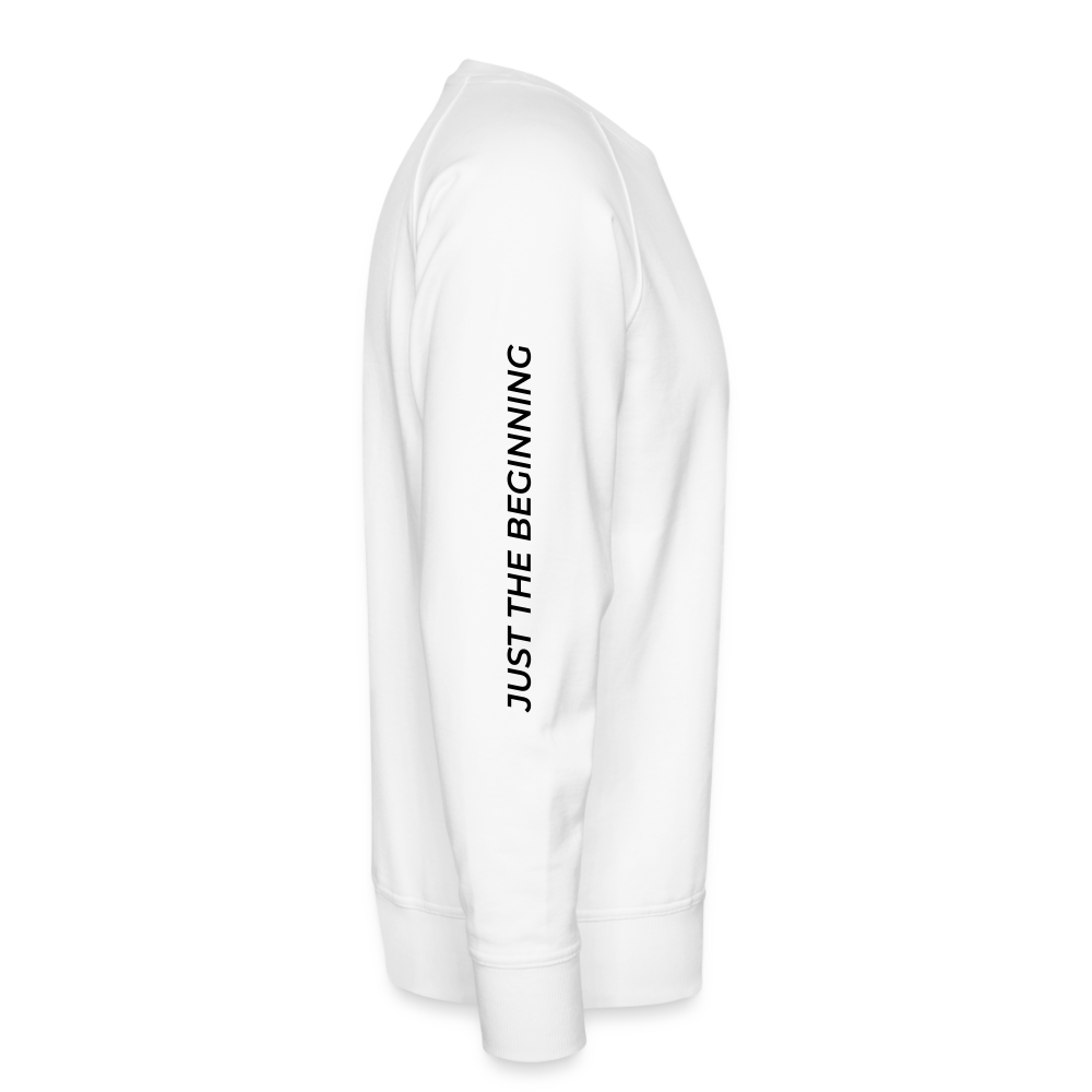 Mannen premium sweater - white