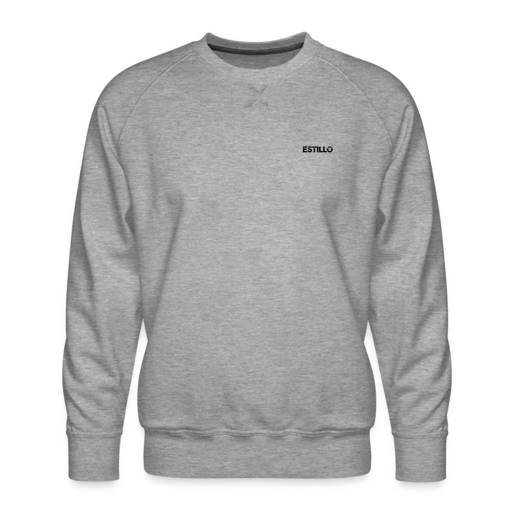 Mannen premium sweater - heather grey