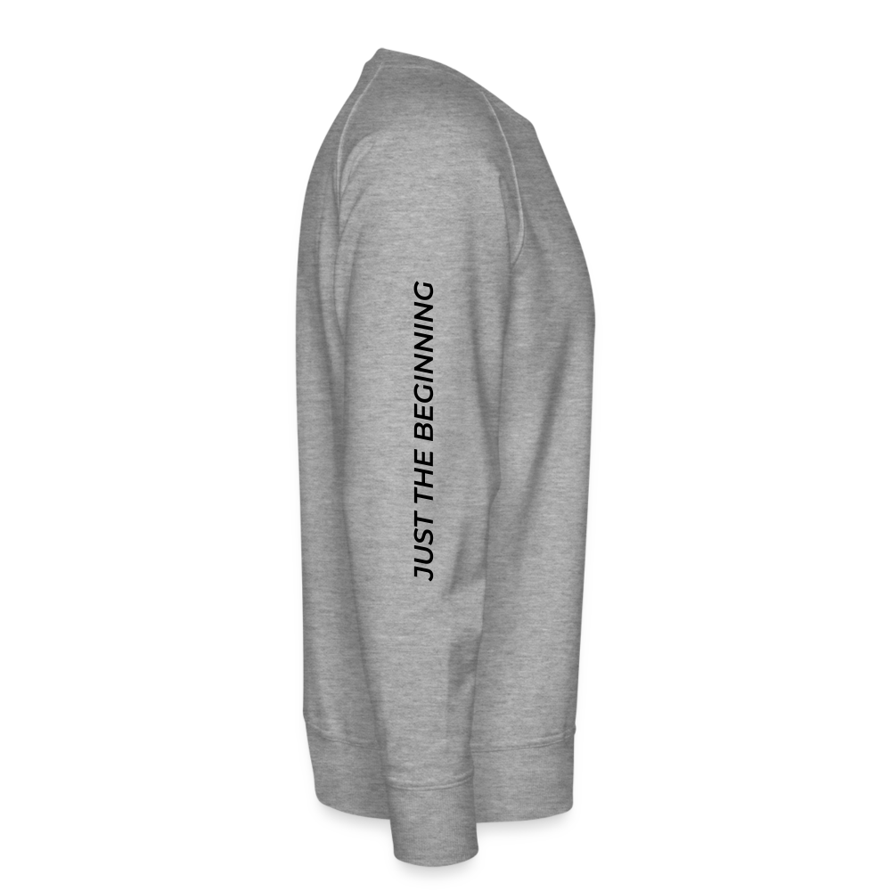 Mannen premium sweater - heather grey